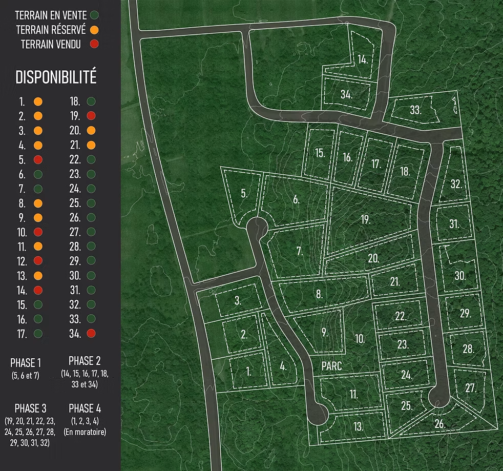 Carte du site Mirador sur la Lièvre